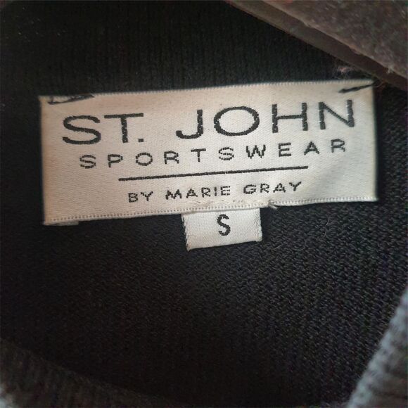 Vtg St John Sportswear Marie Gray Women's Sweater Small With Headband Made USA - Picture 8 of 9